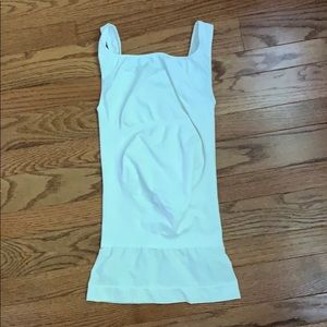 Blanqi White Maternity Tank